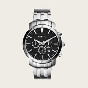 Fossil BQ1278IE Lance Chronograph Silver Stainless Steel Watch